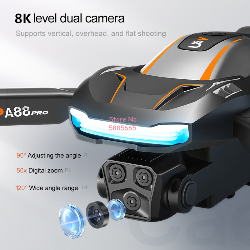 8K Aerial Photography Optical  - Drone Battery Case ulasan dan harga
