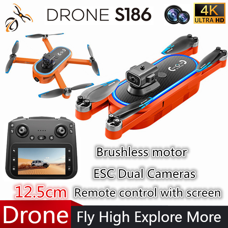 2025 S186 Drone Professional 4 - Drone Battery Box ulasan dan harga