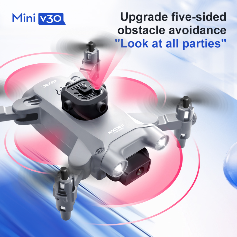 Mini V30 WiFi FPV Drone With 4 - Drone Battery Box ulasan dan harga