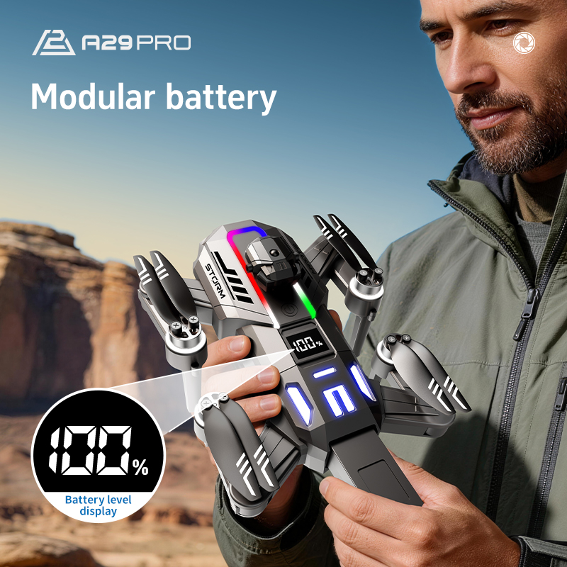 RC FPV Quadcopter A29 Mecha St - Drone Battery Case ulasan dan harga