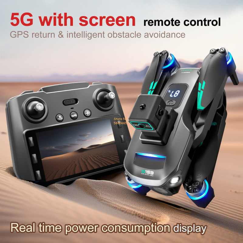 8K Dual Camera 5G WIFI FPV Rem - Drone Battery Box ulasan dan harga