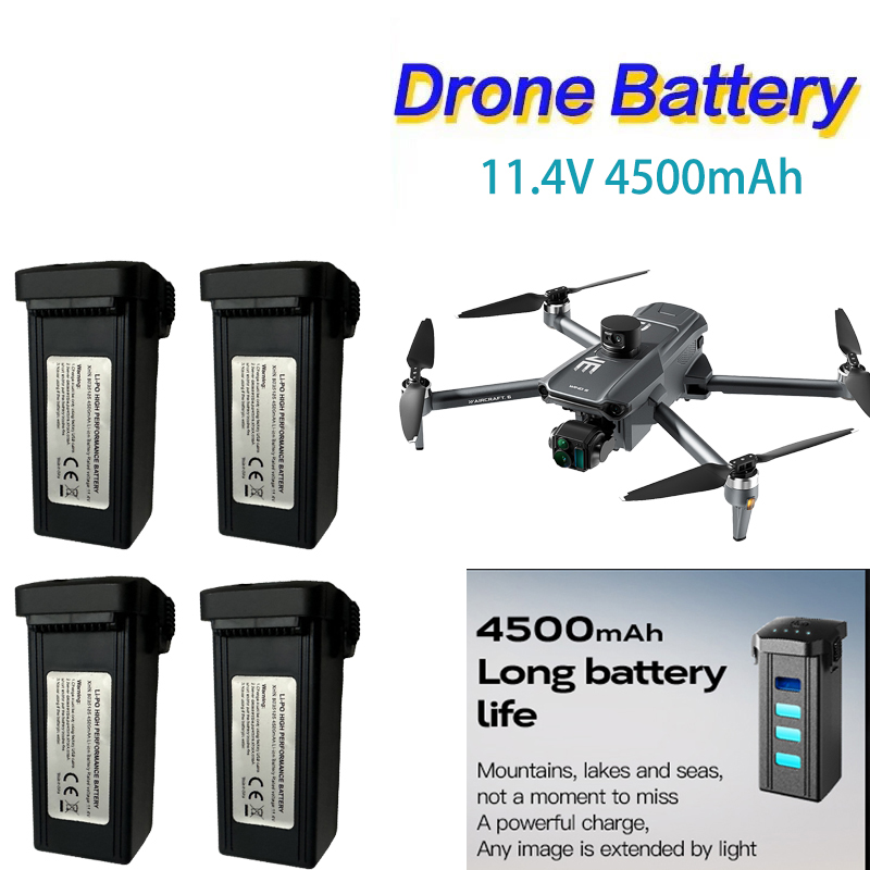 11.4V 4500mAh Intelligent Lipo - Drone Battery Li-Ion ulasan dan harga
