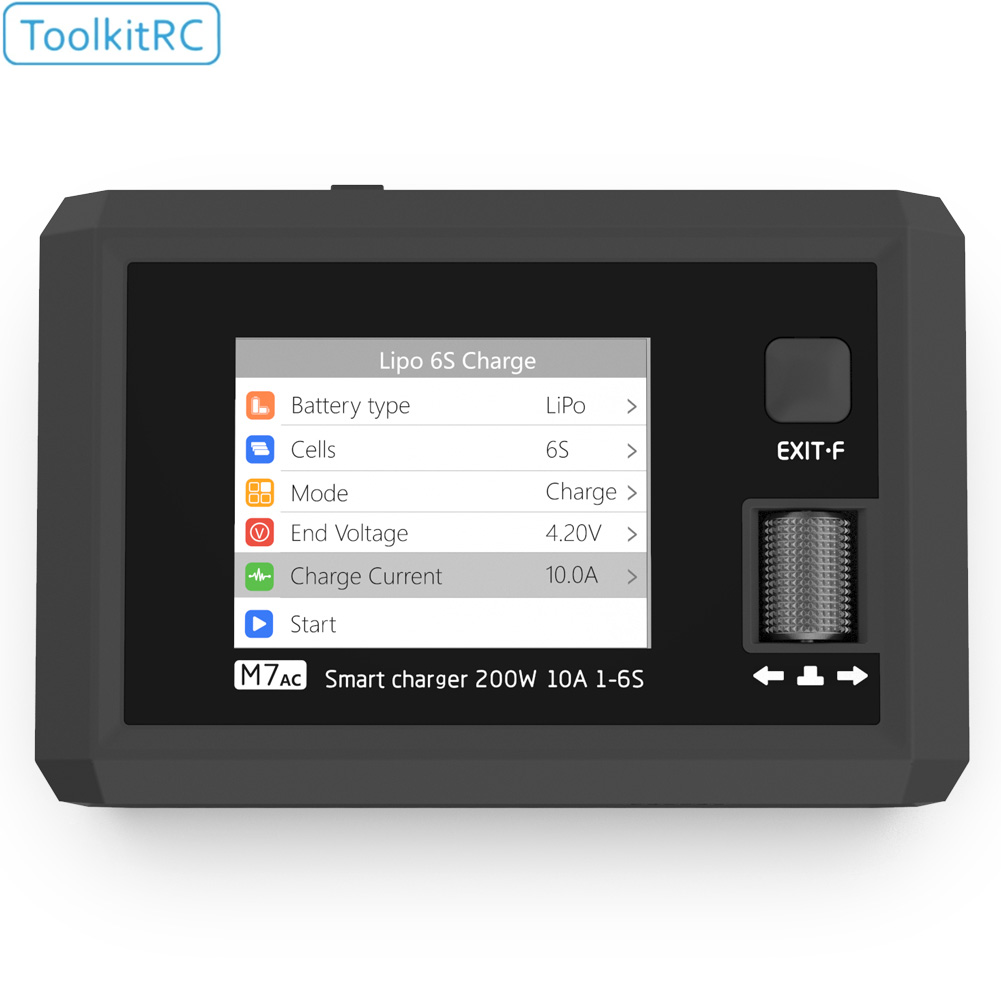 ToolkitRC M7AC 100W AC / 300W  - Drone Battery Smart ulasan dan harga