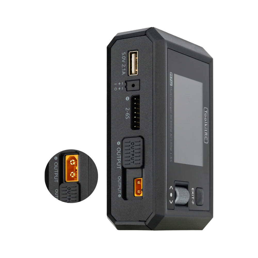 ToolkitRC M7AC 100W AC / 300W  - Drone Battery Smart ulasan dan harga