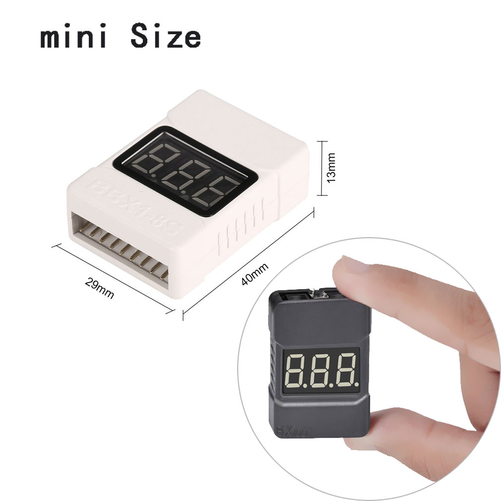 1-8S Lipo Battery Voltage Test - Drone Battery Voltage Checker ulasan dan harga