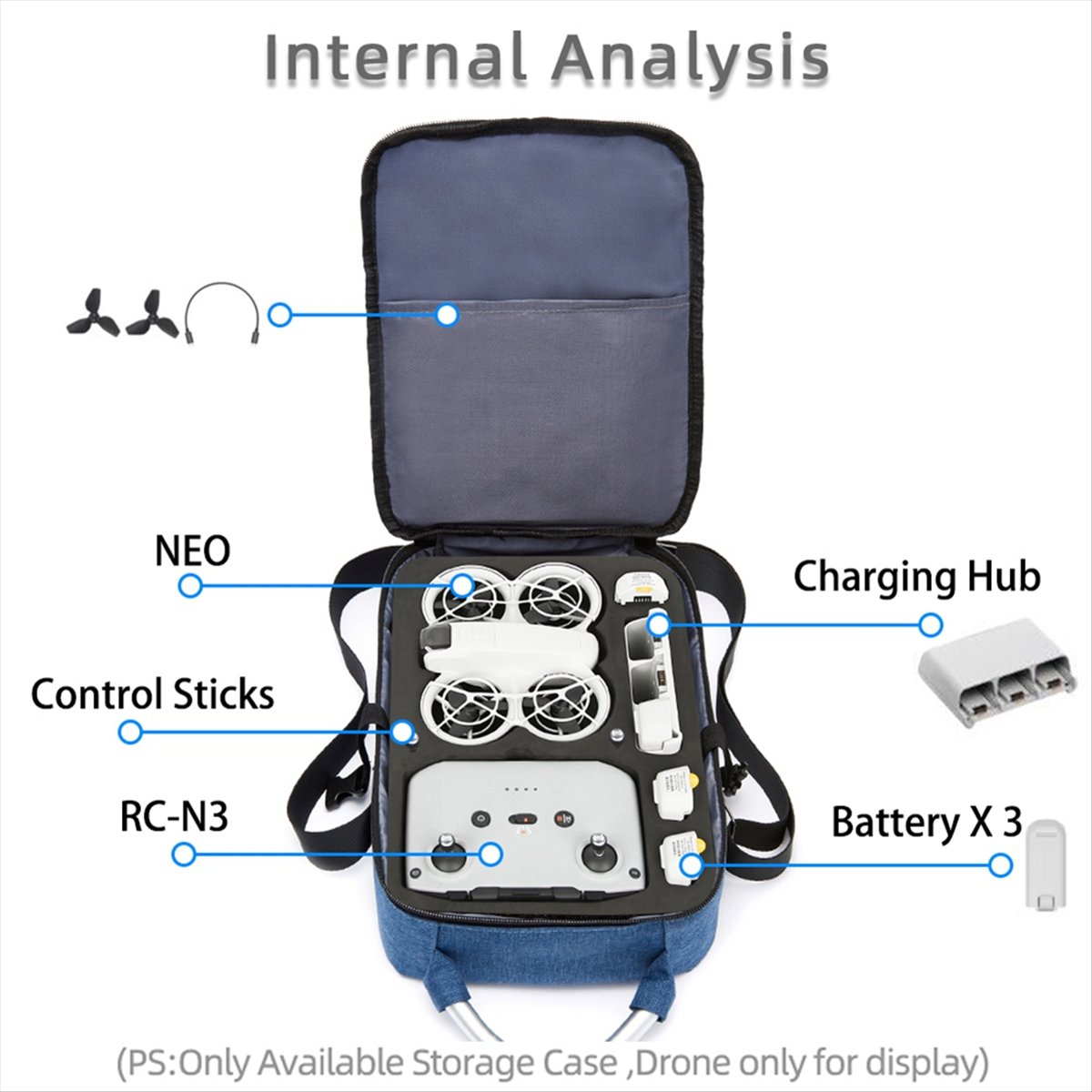 (A26M) Carrying Case Single-Sh - Drone Battery Bag ulasan dan harga