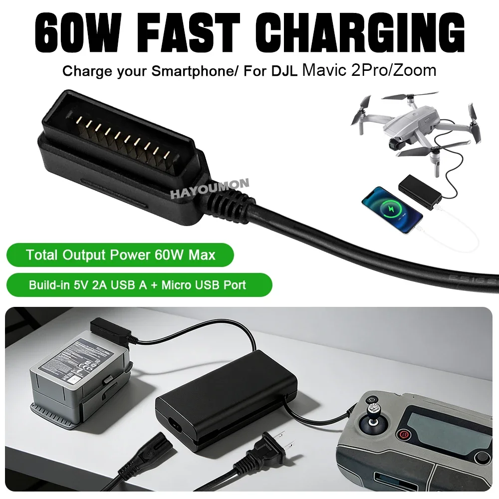 For DJI Mavic 2 Pro/Zoom Drone - Drone Battery Balance Charger ulasan dan harga