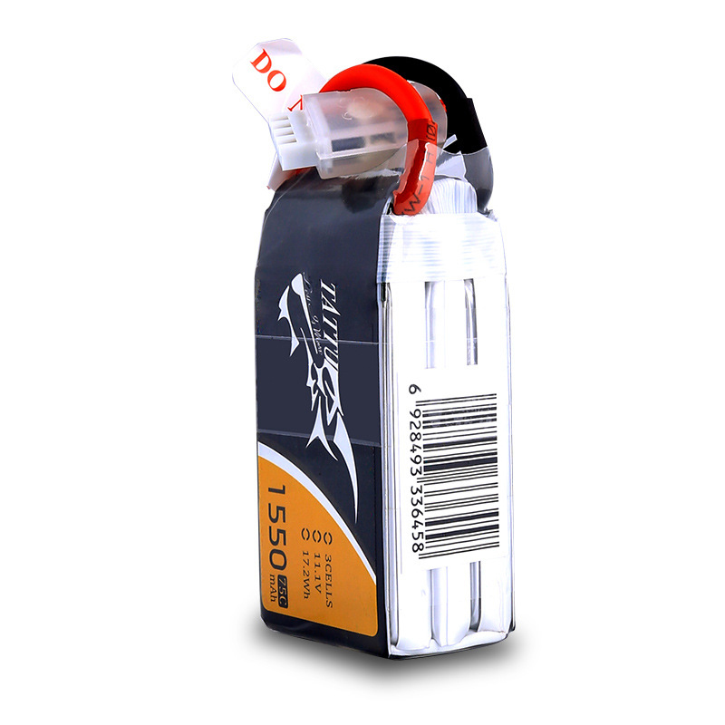 TATTU 3S 11.1V 1550mAh 75C LiP - Drone Battery 3S ulasan dan harga